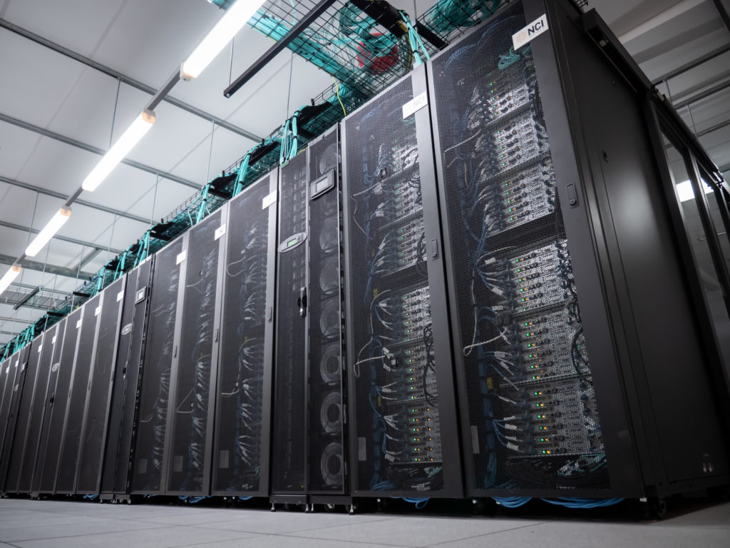The NCI's 'Gadi' supercomputer. (Image: NCI)